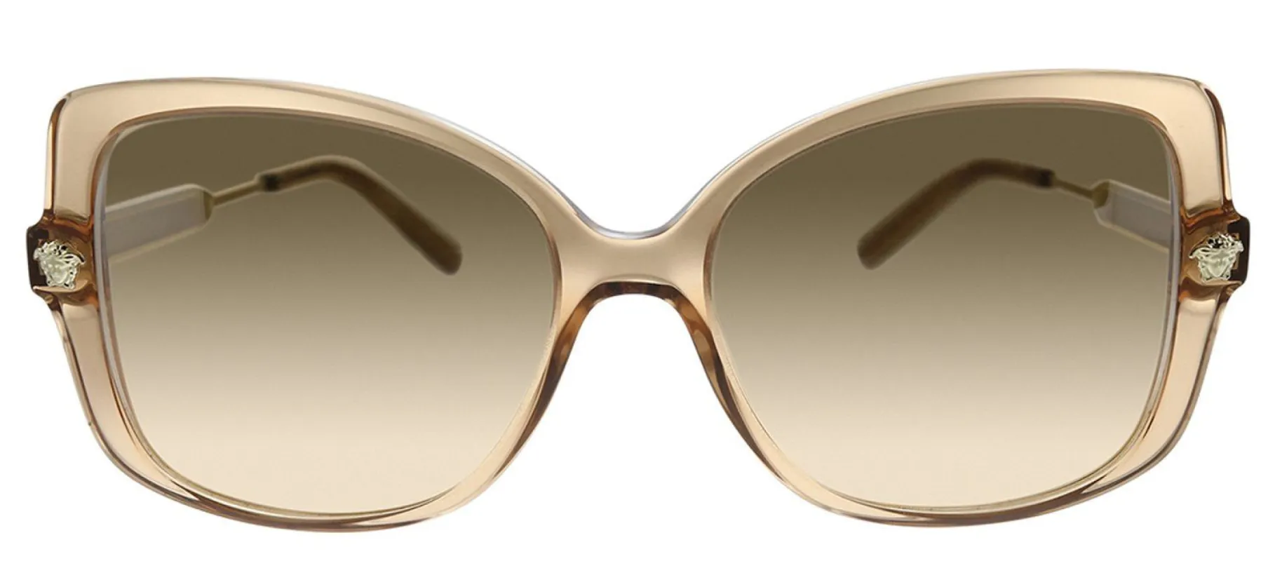Versace VE 4390 53043D Butterfly Plastic Brown Sunglasses with Brown Mirror Lens sold by Gaffos