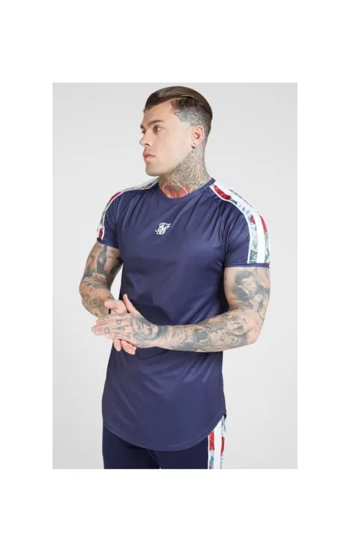 SikSilk Curved Hem Raglan Tee – Eclipse sold by Siksilk