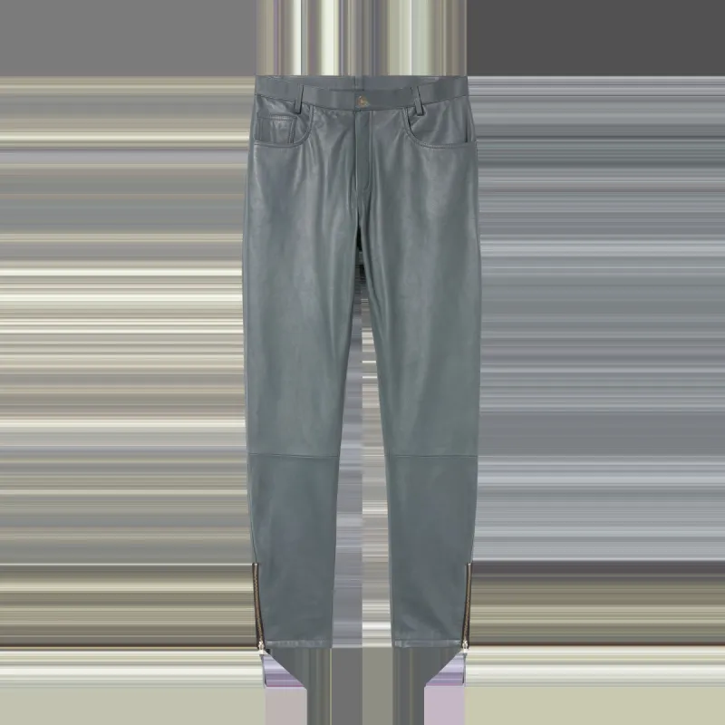 Cartel Leather Pants sold by Karl Kani