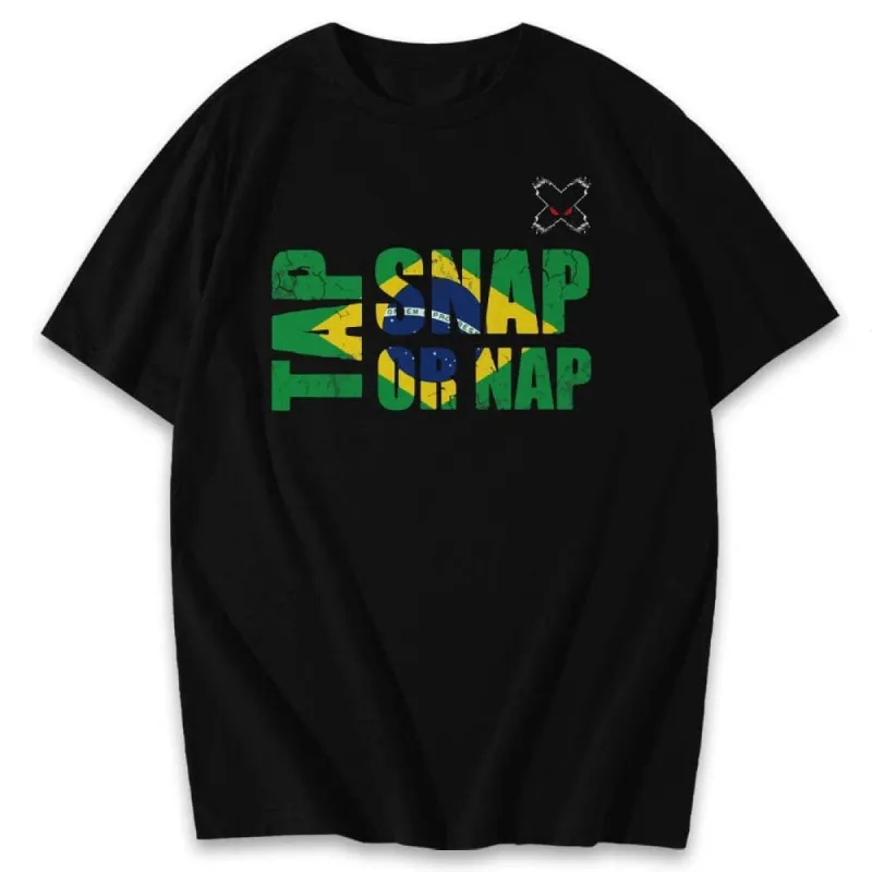 Tap Snap Nap Jiu Jitsu Shirts sold by XMartial