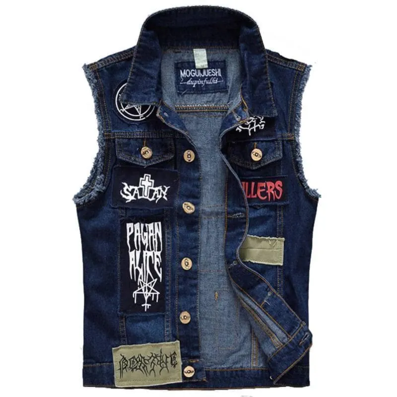 Vintage Denim Vest sold by XMartial