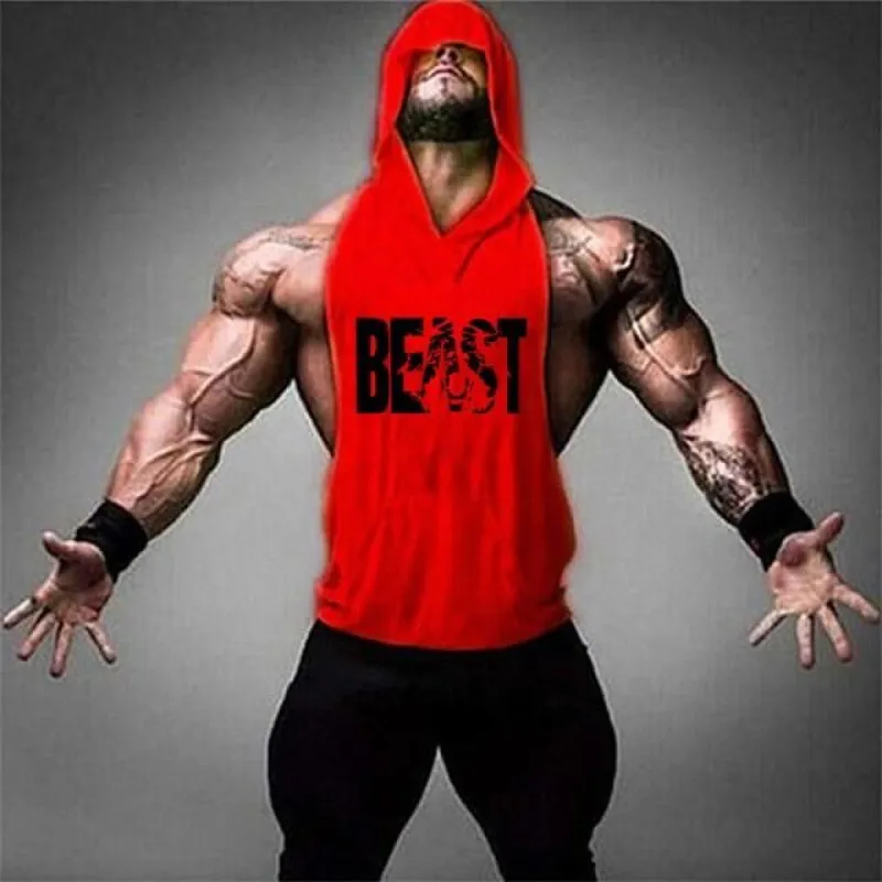 Hooded Workout Tank Top sold by XMartial