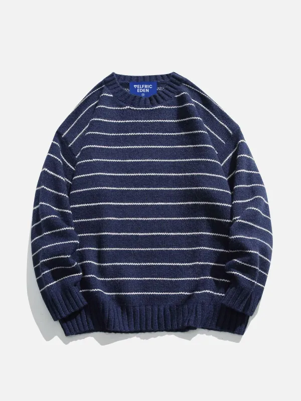 Aelfric Eden Stripes Pattern Sweater sold by Aelfric Eden