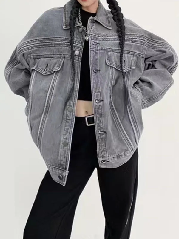 Aelfric Eden Vintage Patchwork Denim Jacket sold by Aelfric Eden