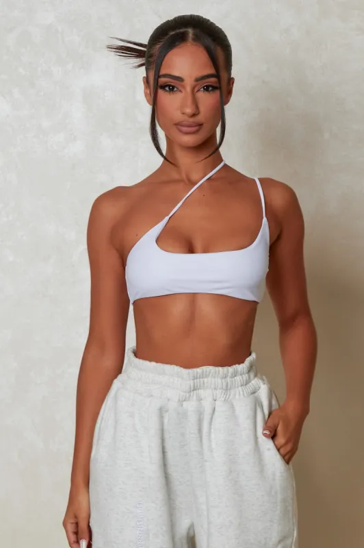 The Essentials Bralet - White sold by MARS THE LABEL