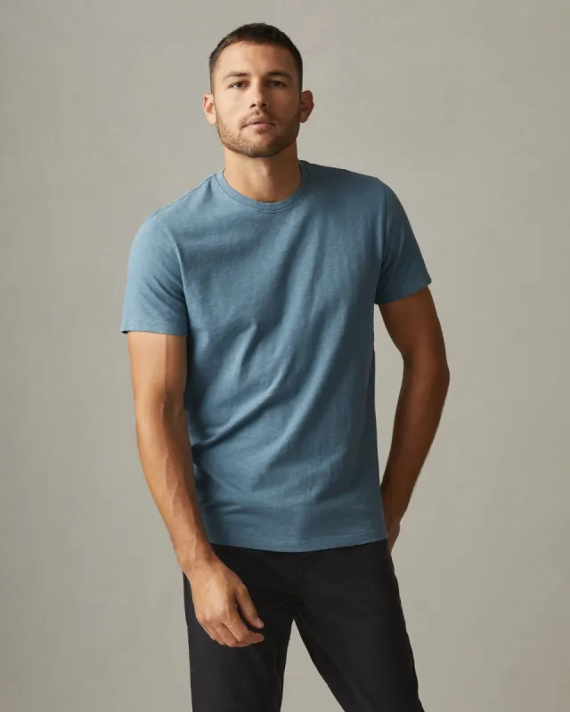 Premium Slub Crew Tee - Baywater sold by American Giant