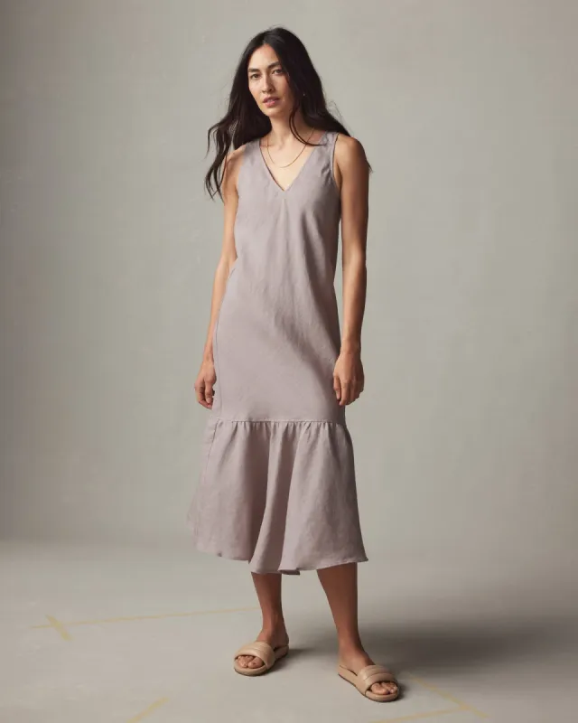 Easy Linen Dress - Sunset sold by American Giant