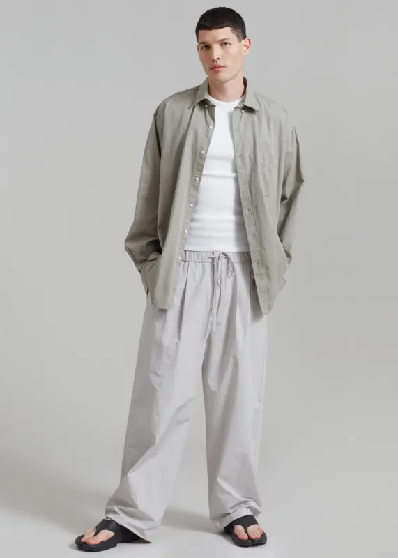 Amomento Drawstring Pants - Grey sold by Frankie Shop