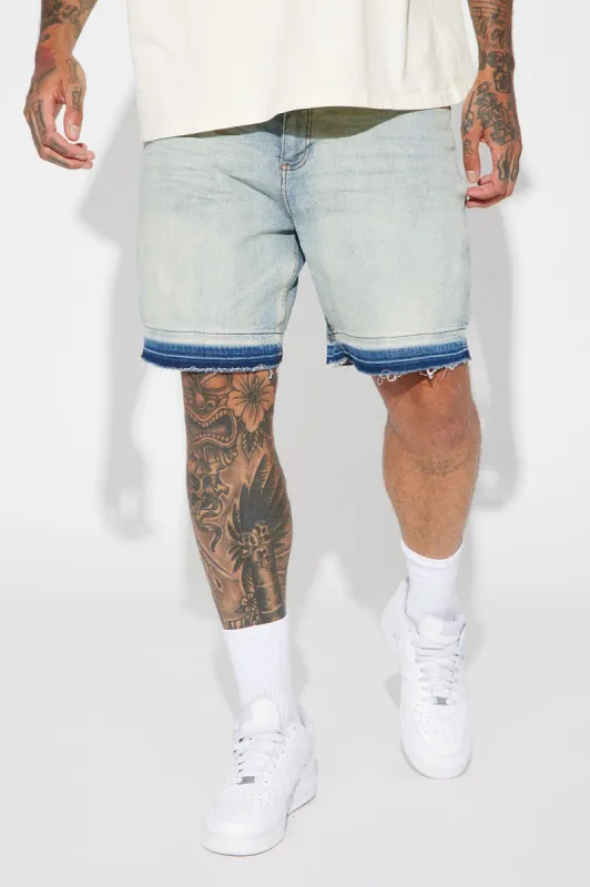My Idea Relaxed Denim Shorts - Vintage Blue Wash sold by Fashion Nova