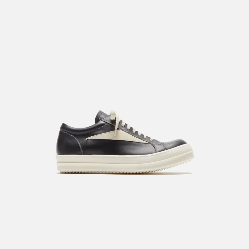 Rick Owens Vintage Sneakers - Black / Milk / Milk sold by Kith