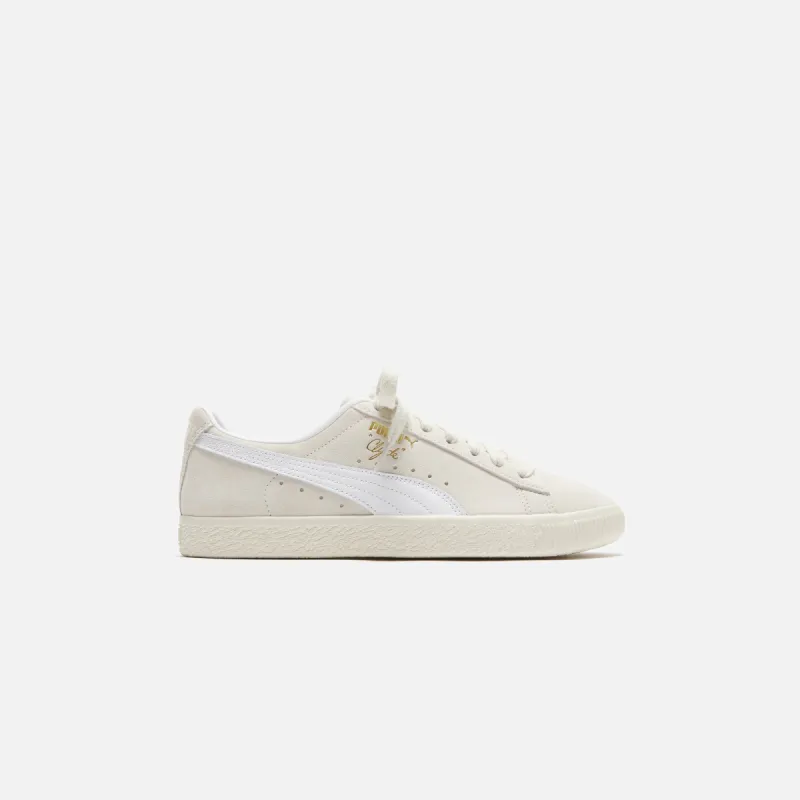 Puma Clyde PRM - Frosted Ivory / White sold by Kith