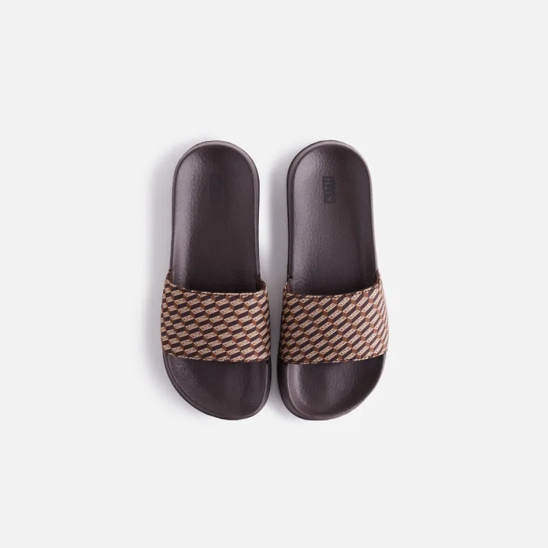 Kith Women Monogram Slides - Canvas sold by Kith