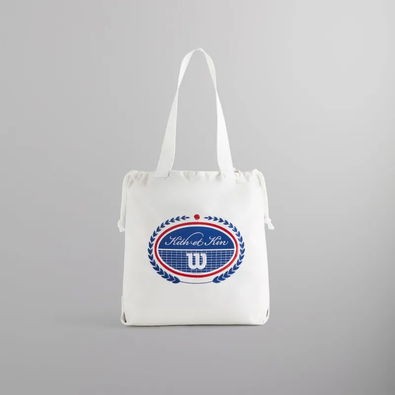 KITH for Wilson do all tote bag トートバック 白 Kith for Wilson Do All Tote - White Alyssum | Parallel