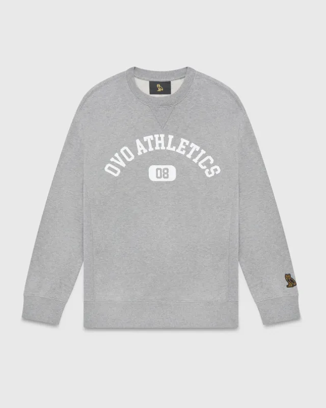ATHLETICS CREWNECK - GREY | Parallel