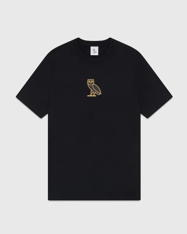 ★OVO★Drake監修★シンプルでクール★ロゴ入★CLASSIC T-SHIRT OVO CLASSIC T-SHIRT - BLACK | Parallel