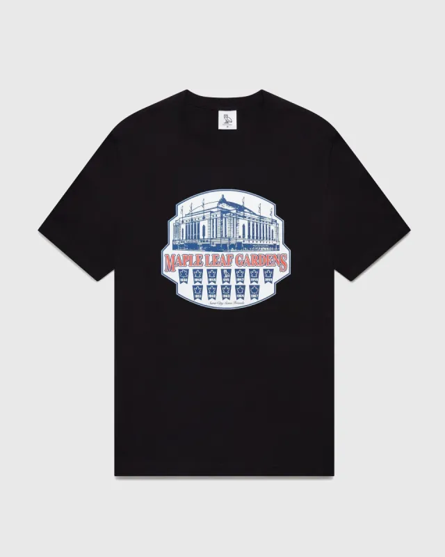 TORONTO MAPLE LEAFS GARDENS T-SHIRT - BLACK sold by OVO