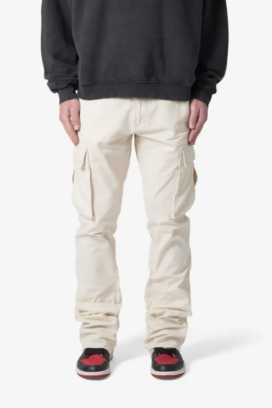 Bootcut Cargo Pants - Khaki sold by MNML