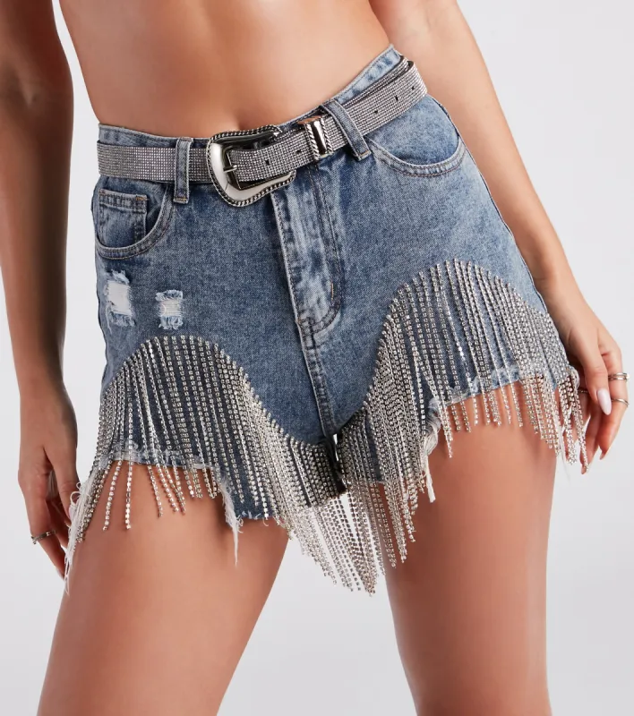 Trendy Western Glam Rhinestone Belt sold by Windsor