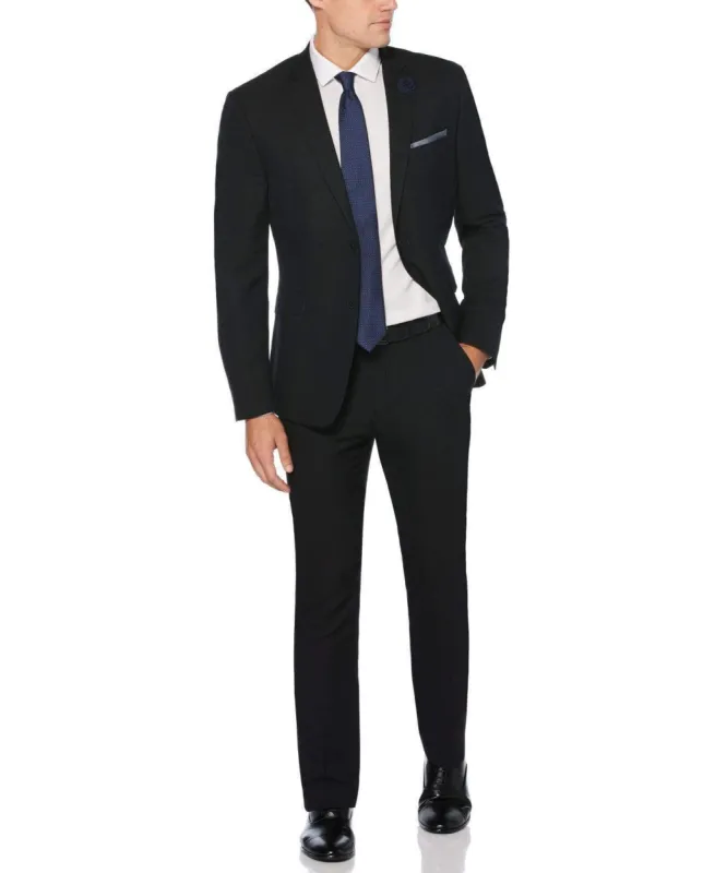 2 Piece Very Slim Fit Subtle Textured Suit sold by Perry Ellis