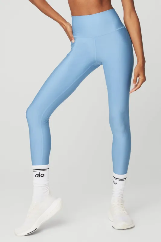 ☆美品☆alo ハイウエストAIRLIFT leggings Sサイズ Blue Airlift 7/8 high-rise leggings in blue - Alo Yoga | Mytheresa