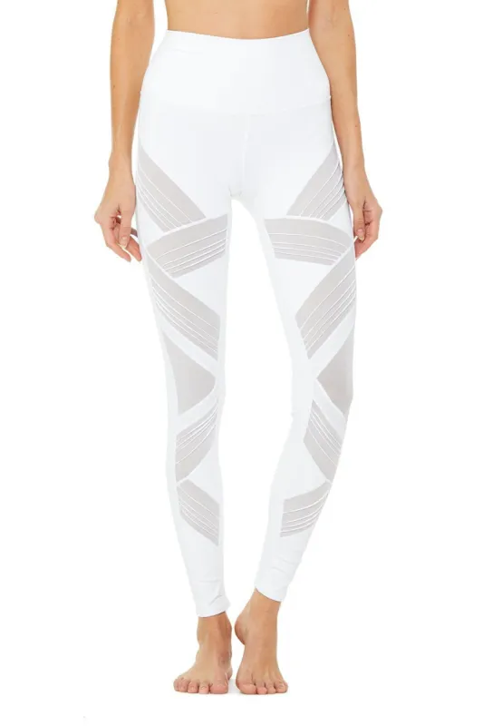 High-Waist Ultimate Legging - White sold by Alo Yoga