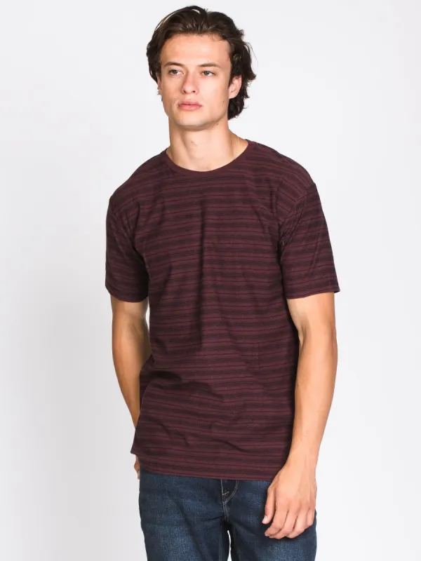 MENS TONAL MELANGE STRIPE T - CLEARANCE sold by Boathouse