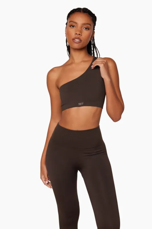 SET ACTIVE　SCULPTFLEX®　レギンス Espresso SCULPTFLEX® POWER HIGH-RISE LEGGINGS - ESPRESSO – SET ACTIVE
