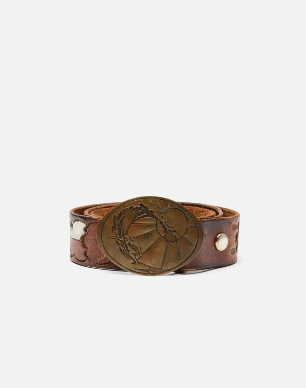 70s Endless Summer Buckle On Hawaii Belt sold by Re/Done