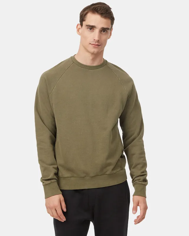 Organic French Terry Raglan Crew sold by tentree