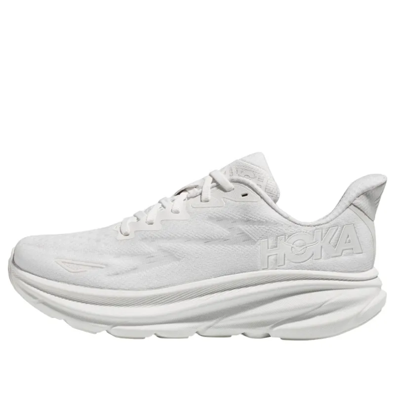 (WMNS) Hoka One One Clifton 9 'Triple White' 1127896-WWH sold by KicksCrew