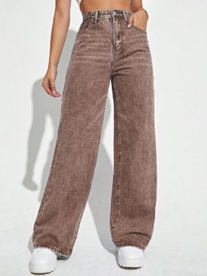 High Waist Straight Leg Jeans sold by SHEIN