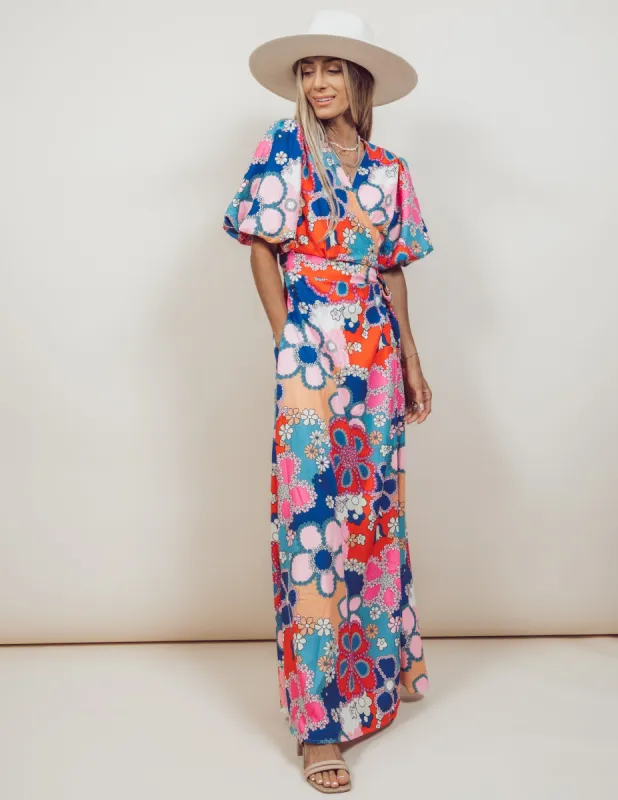 Arabella Wrap Dress *COMING SOON* sold by Shop Stevie