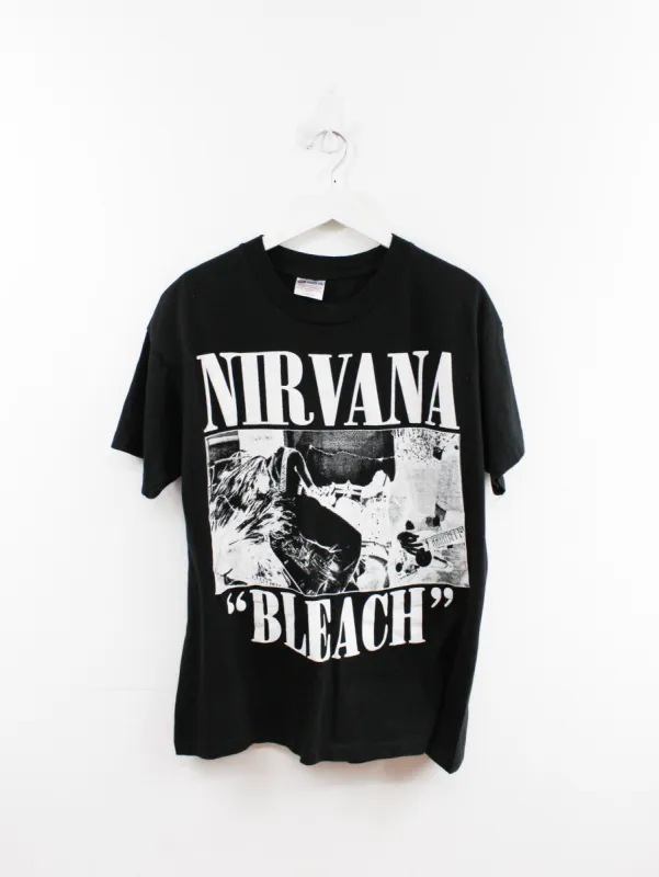 Nirvana Bleach Picture Bootleg Tee sold by HG Vintage