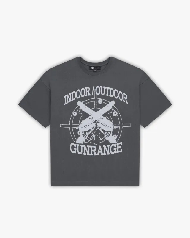 INDOOR/OUTDOOR TEE DARK GREY sold by vicinity