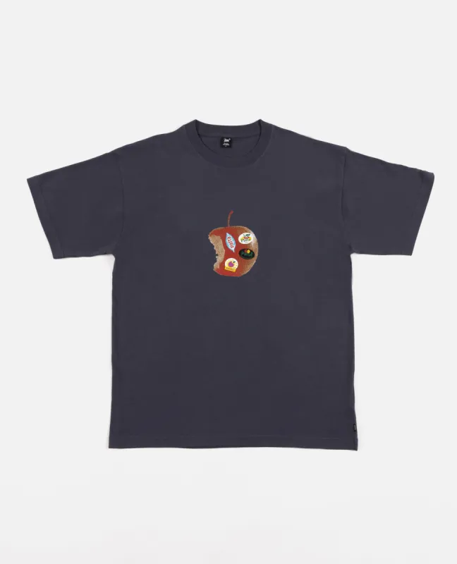 Patta Apple T-Shirt (Odyssey Gray) sold by Patta