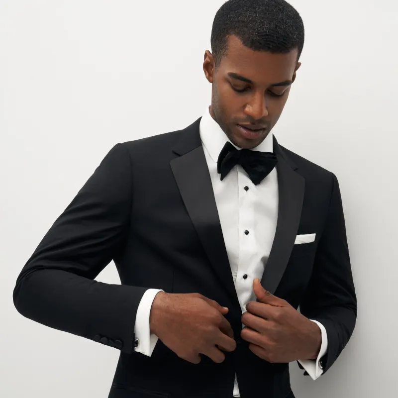 Classic Black Tuxedo Jacket by SuitShop sold by The Tie Bar