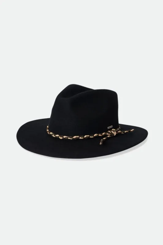 Messer Western Fedora - Black/Multi sold by Brixton