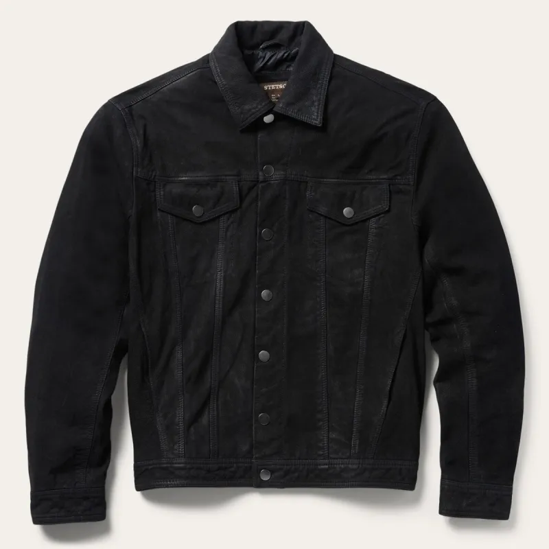 Leather Jean Jacket sold by Stetson