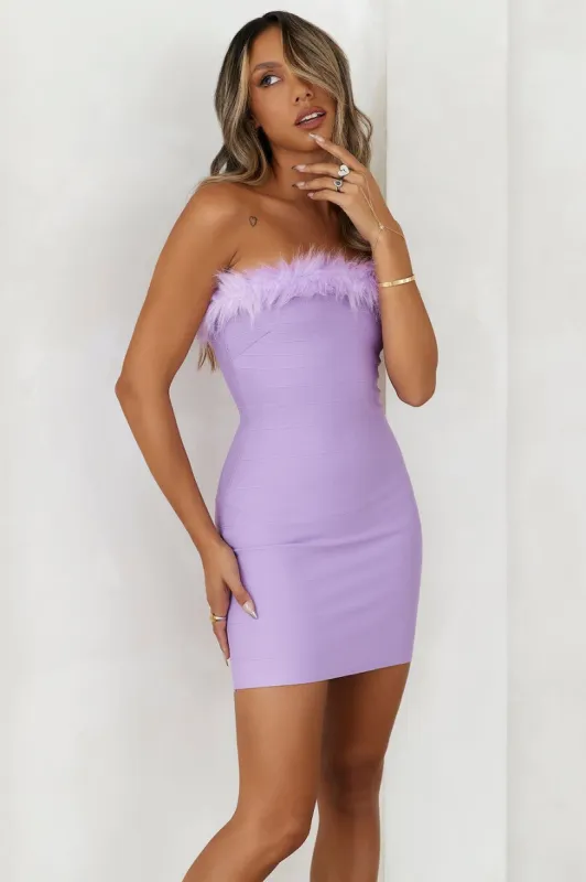 Extra Cute Mini Dress Lilac sold by Hello Molly