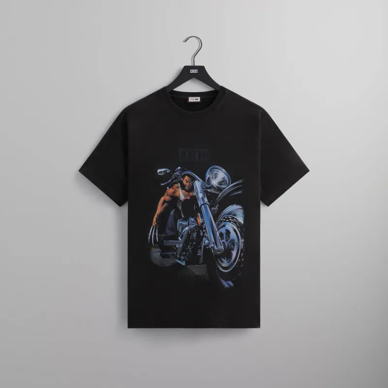 Marvel | Kith for X-Men Chopper Vintage Tee - Black sold by Kith