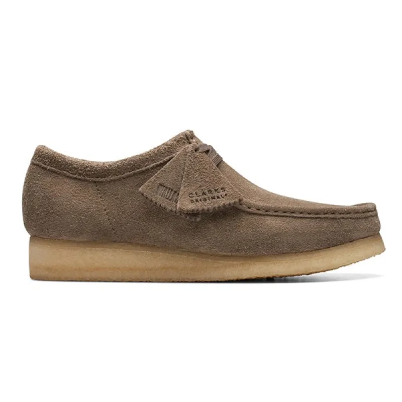 Clarks Wallabee Dark Grey Suede sold by Kong