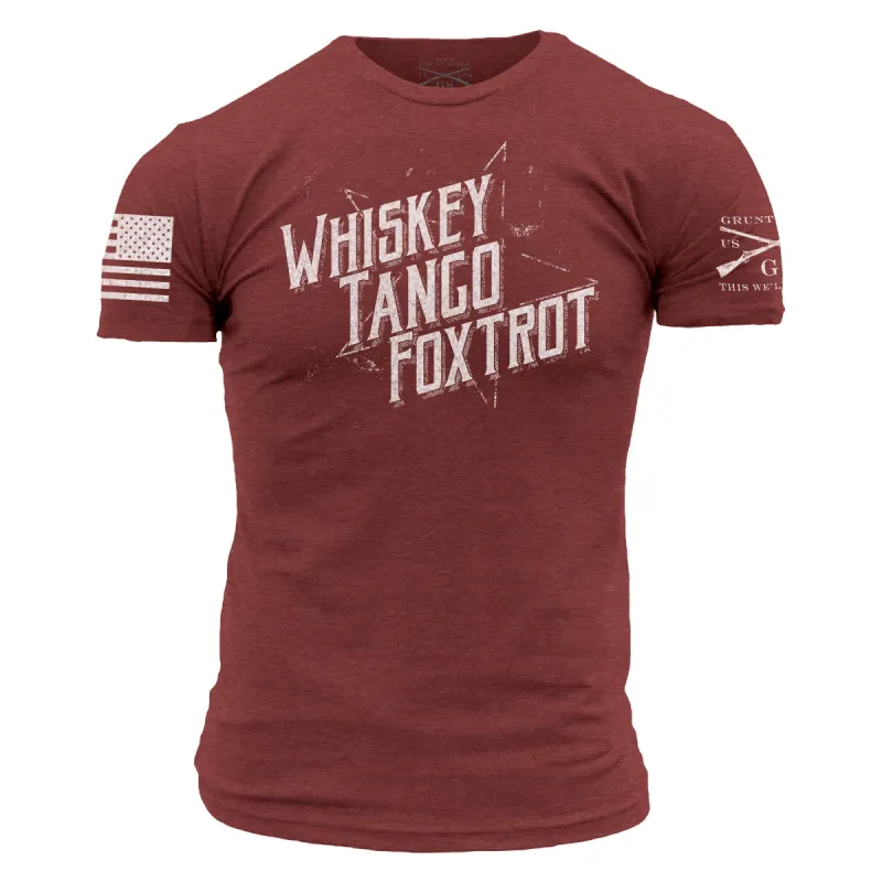 WTF II T-Shirt - Cardinal sold by Grunt Style