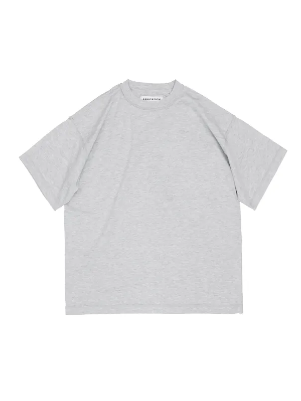 Oversized Tee - Grey sold by reputation studios