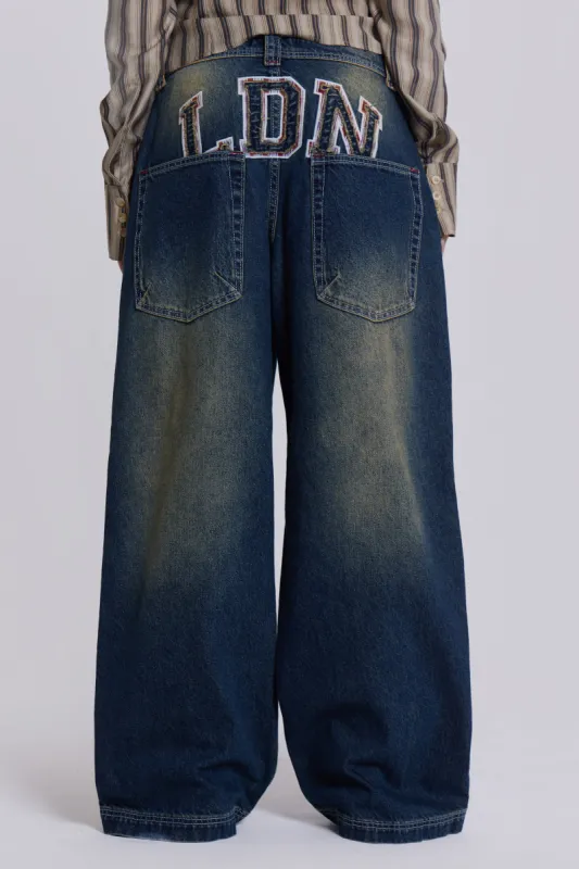【JADED LONDON】Freshman Badge Colossus Jeans Freshman Badge Colossus Jeans | Jaded London | Clothing