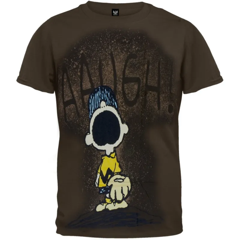 Peanuts - Augh Band T-Shirt sold by Old Glory