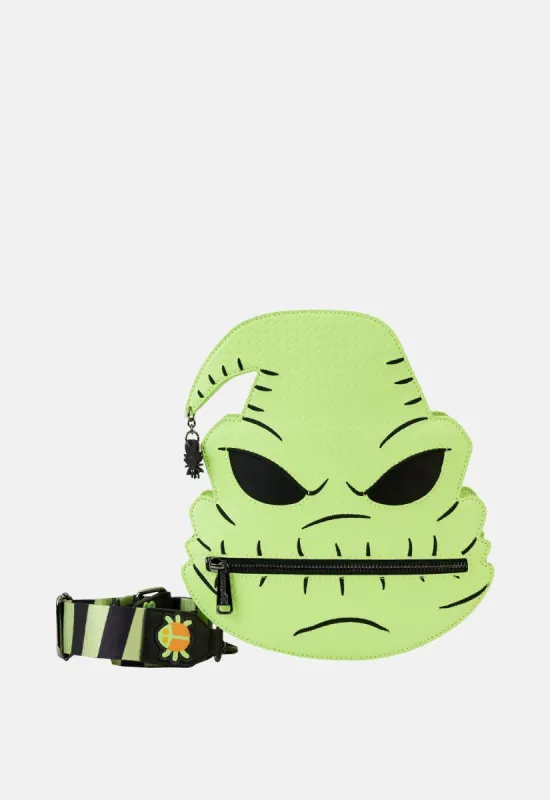 The Nightmare Before Christmas Oogie Boogie Glow Crossbody Bag sold by Damaged Society