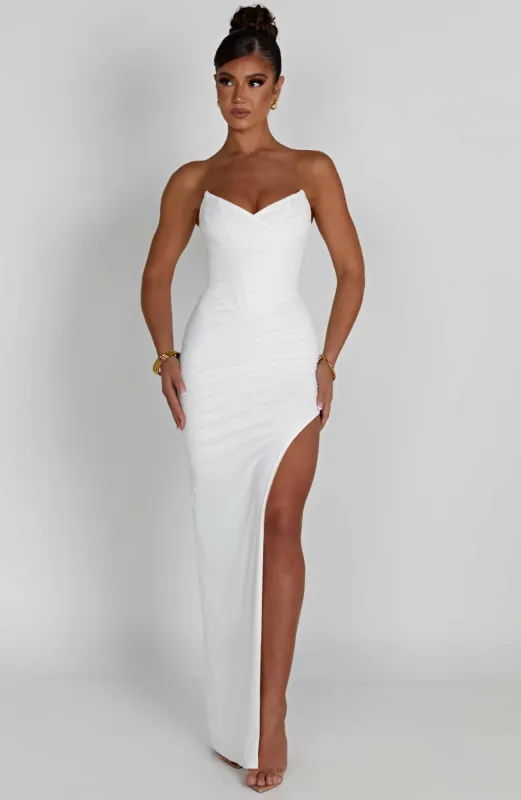 Giovanna Maxi Dress - Ivory | Parallel