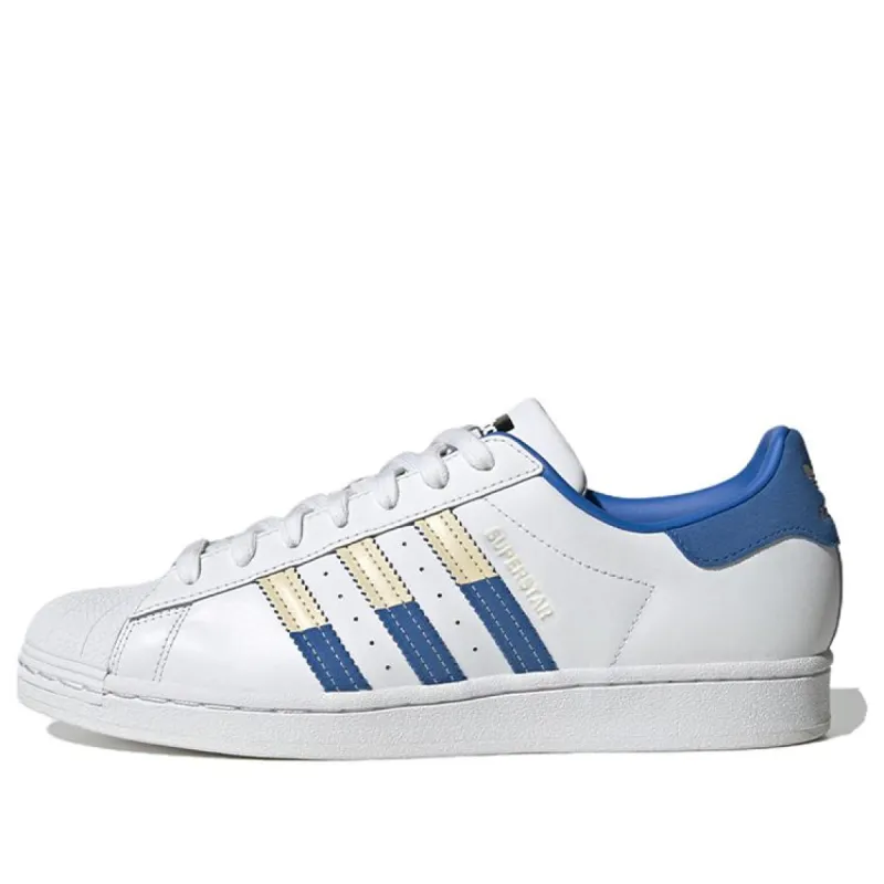 Adidas Superstar Shoes 'White Royal Sand' HQ2167 sold by KicksCrew