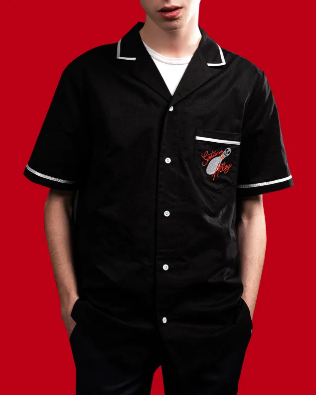 The Satan's Alley Bowling Shirt sold by Cool Shirtz