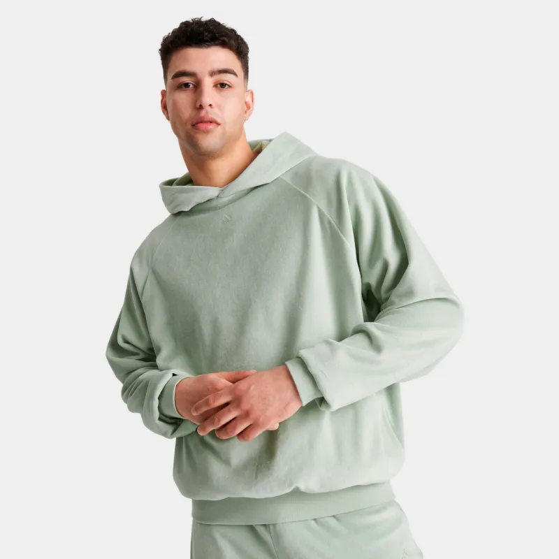 adidas BASKETBALL VELOUR 1/2 ZIP グリーン　L adidas Basketball Velour 1/2 Zip Sweatshirt | Where To Buy